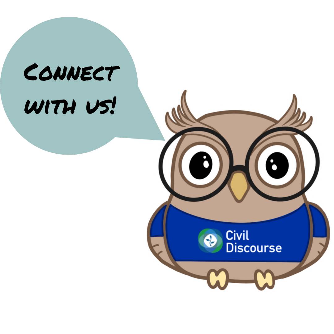 Cecil recommending to follow us on social media